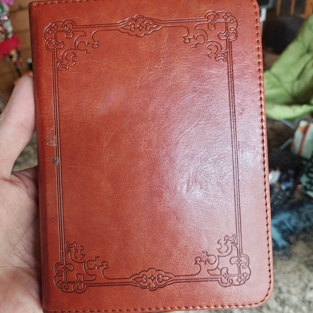 Kindle Paperwhite 12th Generation Leather Case w/ 128GB drive with Books Bundle - Picture 8 of 9